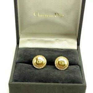 Dior cuffs Dior Logos clear Gold Woman Authentic Used Y3608